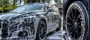 Exterior car detailing and paint care